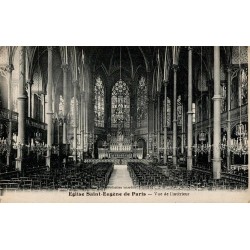 Église Saint Eugène de Paris - Vue de l’intérieur