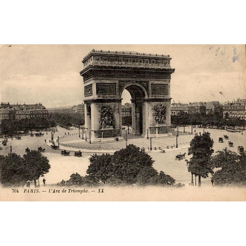704 - PARIS - L'Arc de Triomphe - XX