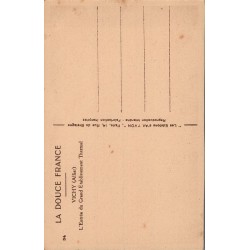 Carte postale ancienne – Vichy – Entrée Grand Établissement Thermal