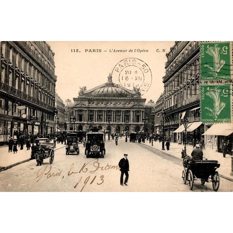 115 - PARIS - L'Avenue de l' Opéra