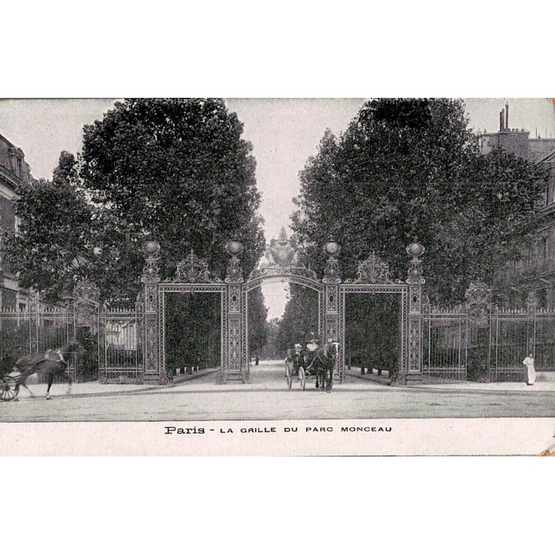 PARIS - La Grille du Parc Monceau