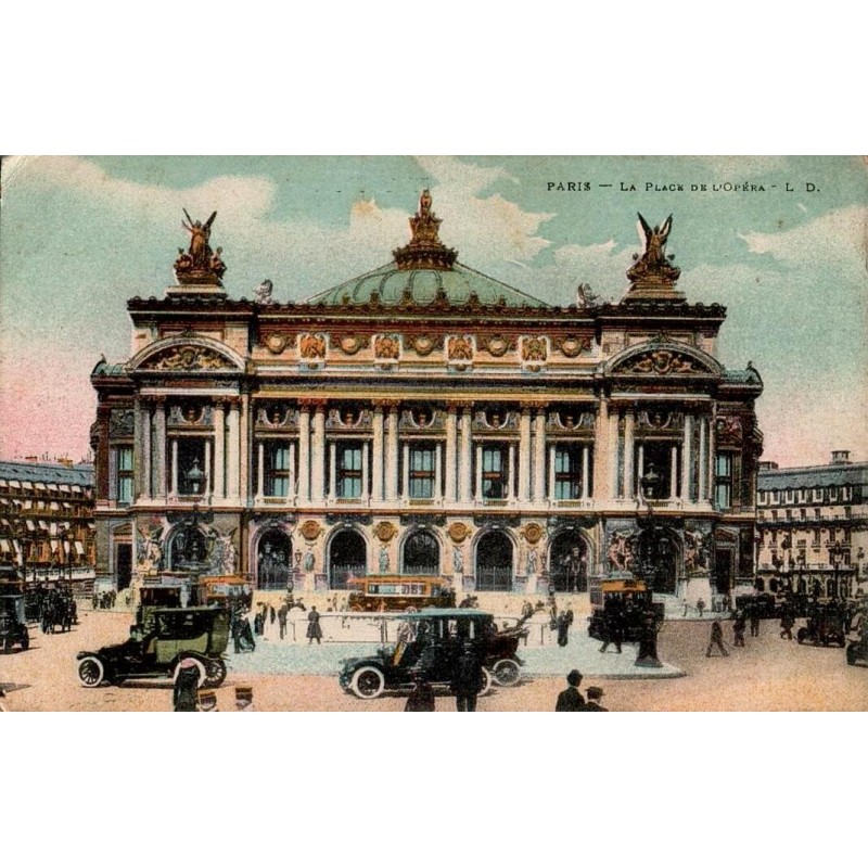PARIS - La Place de l'Opéra - L.D.