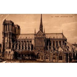 153 - PARIS - Notre Dame - Profil