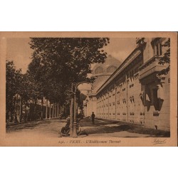 Carte postale ancienne – Vichy – Établissement Thermal (Allier)