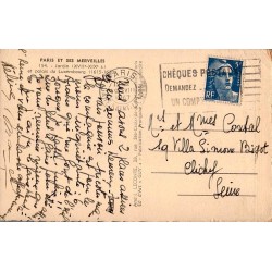 Carte postale ancienne Paris jardin et palais du Luxembourg Paris et ses merveilles