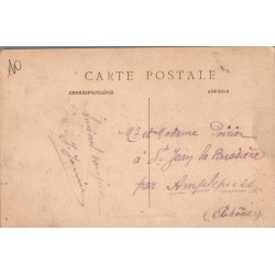 Carte postale ancienne Paris – Bois de Boulogne, Étang de Lonchamps