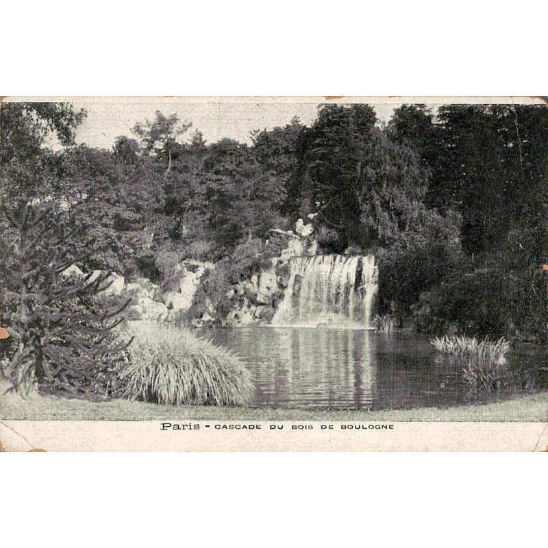 PARIS - Cascade du Bois de Boulogne