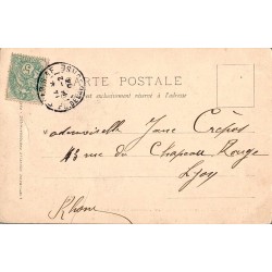 Carte postale ancienne Paris – Panorama Pont Alexandre III vers Invalides