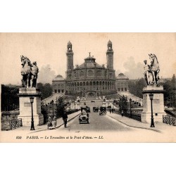 850 - PARIS - Le Trocadero et le Pont d'Iéna -- LL