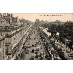 Carte postale ancienne Paris – Rue de Rivoli