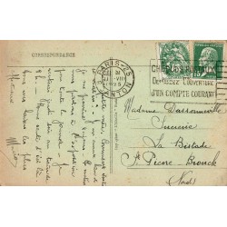 Carte postale ancienne Paris – Rue de Rivoli et Jardins des Tuileries