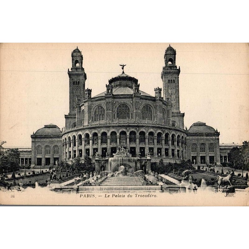 34 - PARIS - Le Palais du Trocadéro