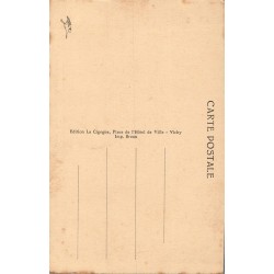 Carte postale ancienne – Vichy – Entrée Grand Établissement Thermal