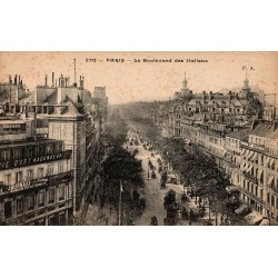 270 - PARIS - Le Boulevard des Italiens  P.A.
