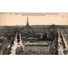 Carte postale ancienne de Paris montrant un panorama de l’avenue Kléber et de l’avenue d Iéna