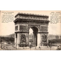 Carte postale ancienne Paris – Arc de Triomphe de l’Étoile