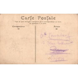 Carte postale ancienne Paris – Flèche de Notre-Dame et vue sur la Seine