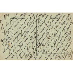 Carte postale ancienne Paris – Arc de Triomphe, détails de sculpture