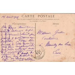 Carte postale ancienne Louvre – Cimabue, La Vierge et l’Enfant Jésus