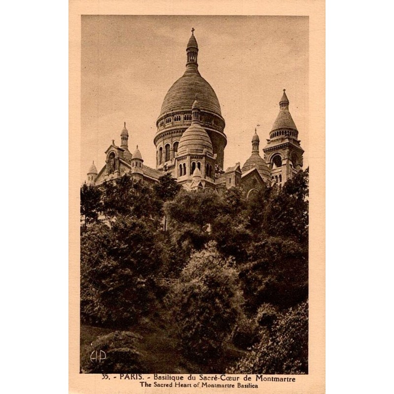 35 - PARIS - Basilique du Sacré Coeur de Montmatre - The Sacred Heart of Montmartre Basilica
