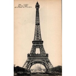3546 - PARIS - La Tour Eiffel et le Palais du Trocadéro