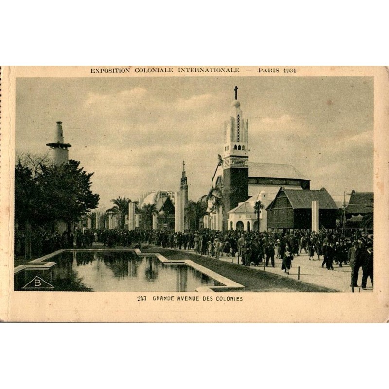 EXPOSITION COLONIALE PARIS 1931 - 247 - Grande Avenue des colonies