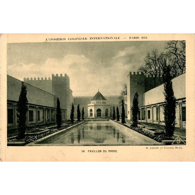 EXPOSITION COLONIALE PARIS 1931 - 98 - PAVILLON DU MAROC