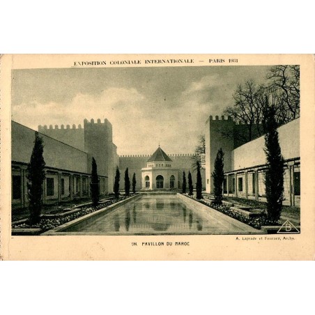 EXPOSITION COLONIALE PARIS 1931 - 98 - PAVILLON DU MAROC