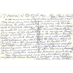 Carte postale ancienne Paris – Vue panoramique sur la Seine