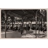 Carte postale ancienne – Vichy Parc des Sources, galeries couvertes et pergola (Allier)