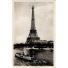 Carte postale ancienne Paris – Vue sur la Seine et la Tour Eiffel