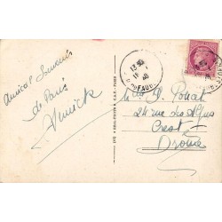 Carte postale ancienne Paris – Vue sur la Seine et la Tour Eiffel