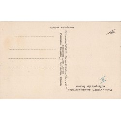 Carte postale ancienne – Vichy – Galeries couvertes & Pergola des Sources