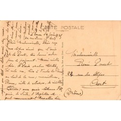 Carte postale ancienne Rouen – Tour Jeanne d’Arc et ancien château