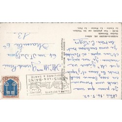 Carte postale ancienne – Néris‑les‑Bains (Allier) – Vue générale casino, parc & thermes