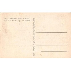 Carte postale ancienne Fontainebleau Salle du Conseil