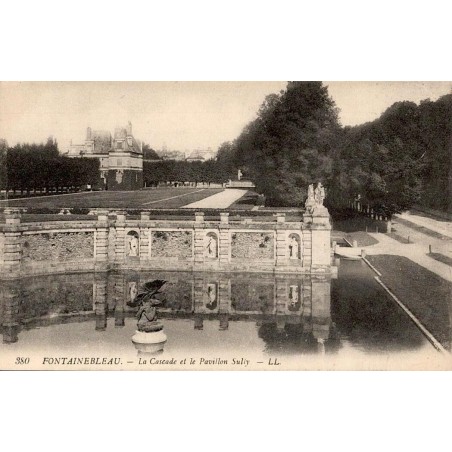 380 - FONTAINEBLEAU - La Cascade et le Pavillon Sully -- LL