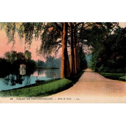 22 - PALAIS DE FONTAINEBLEAU - Allée de Sully -- LL