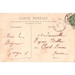 Carte postale ancienne Fontainebleau – Étang aux Carpes et pavillon