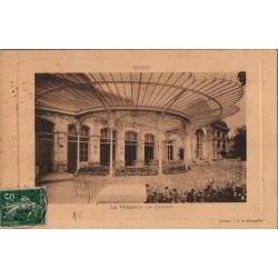 Carte postale ancienne – Vichy – Véranda du Casino (Allier)