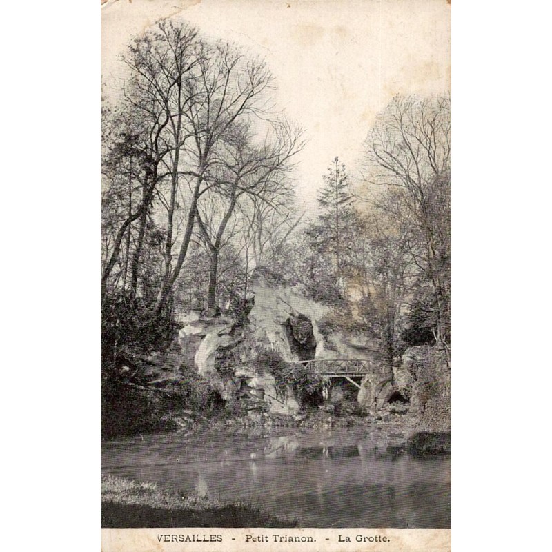 VERSAILLES - Petit Trianon - La grotte