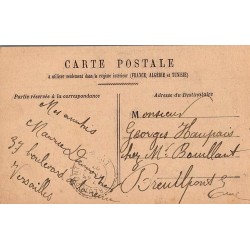 Carte postale ancienne Versailles – Chambre de Louis XIV