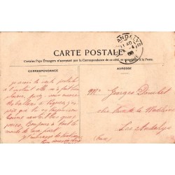 Carte postale ancienne Versailles – Vue du Palais depuis la Grille d’Honneur