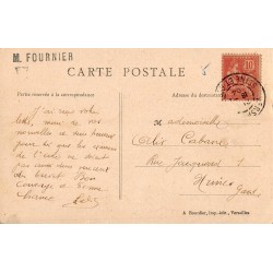 Carte postale ancienne Versailles – Chapelle et aile de Louis XV