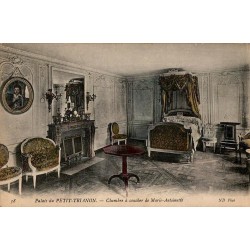 Carte postale ancienne Versailles – Chambre de Marie-Antoinette Petit Trianon