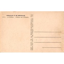 Carte postale ancienne Versailles – Intérieur de la Chapelle