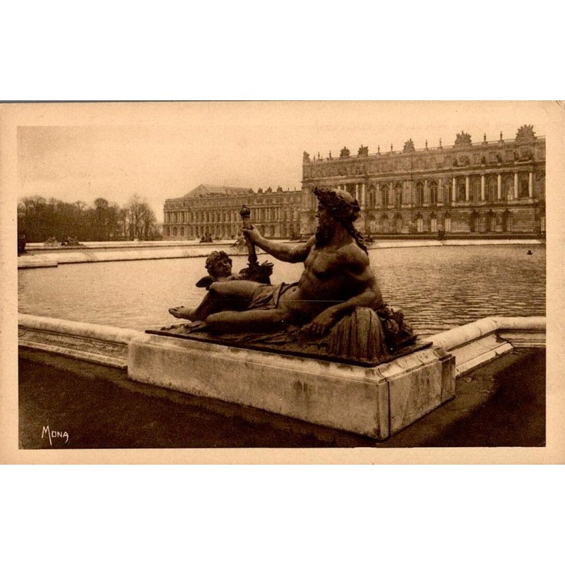 Les Petits tableaux de Versailles - Le Château et les Parterres d'Eau.