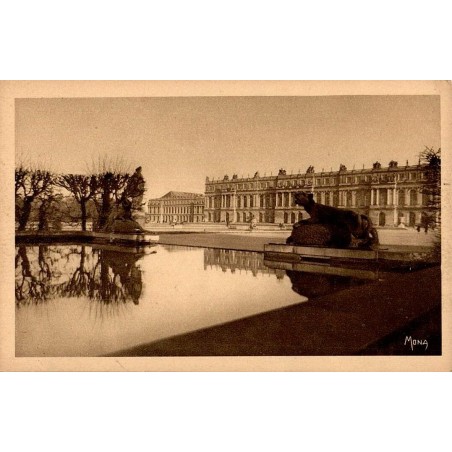 Les Petits tableaux de Versailles - Le Château vu du cabinet du Point du Jour