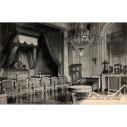 Carte postale ancienne Versailles – Chambre à coucher de Louis-Philippe Grand Trianon