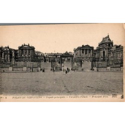 Carte postale ancienne Versailles façade principale